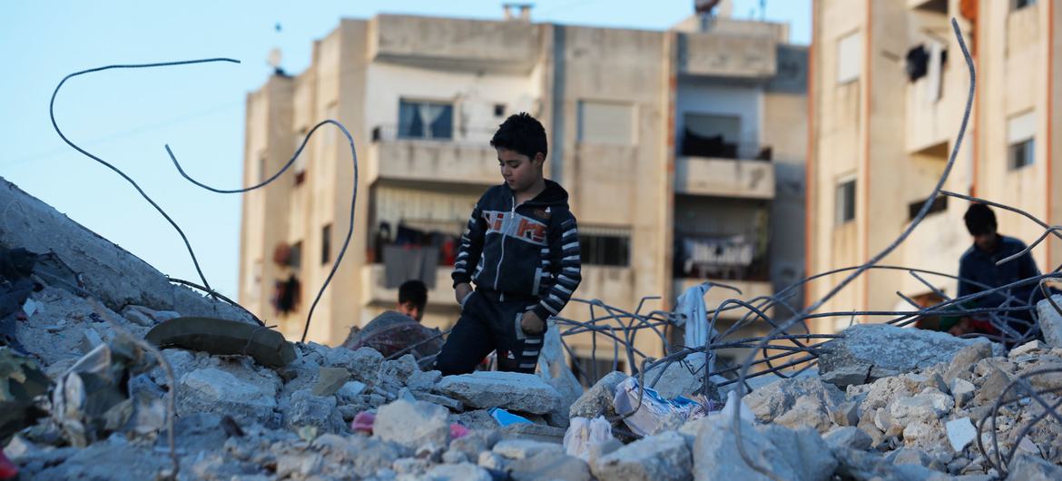 Child labour in Trkiye and Syria could increase following the February earthquake.